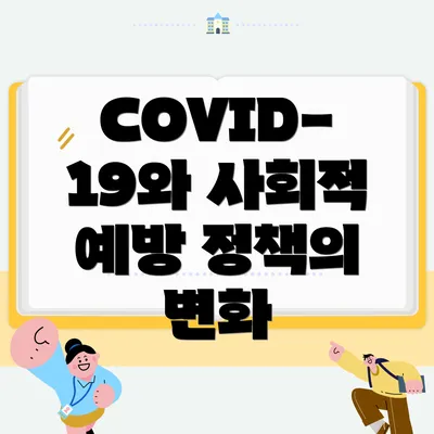 COVID-19와 사회적 예방 정책의 변화