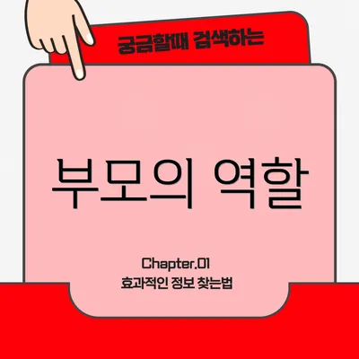 부모의 역할