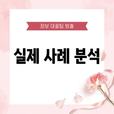 실제 사례 분석