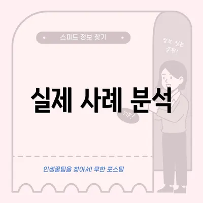 실제 사례 분석