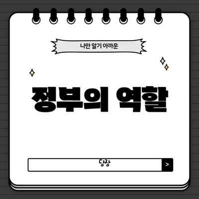 정부의 역할