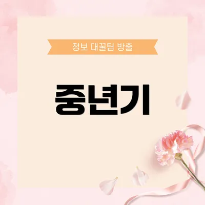 중년기