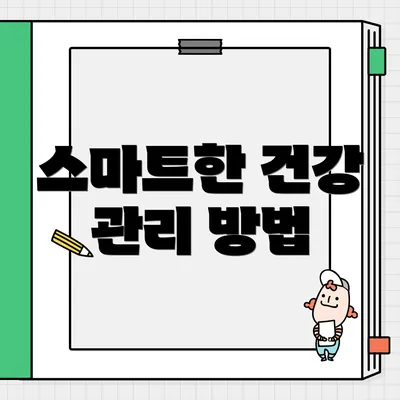 스마트한 건강 관리 방법