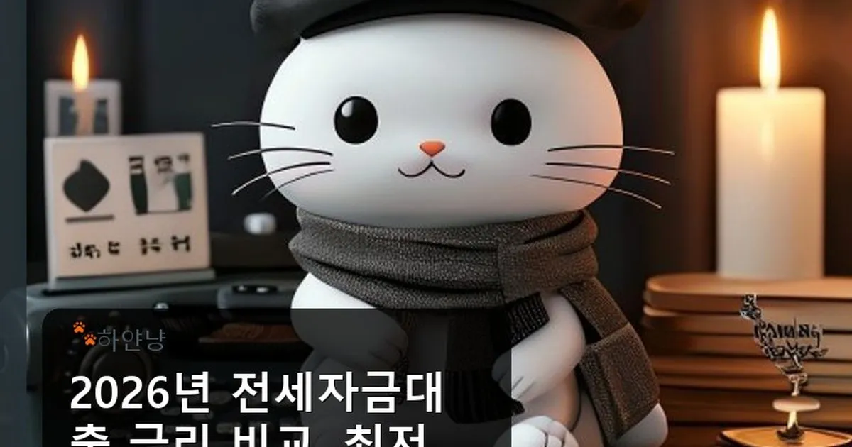 전세자금대출 금리 비교 - chanyangyee.kr 캐릭터