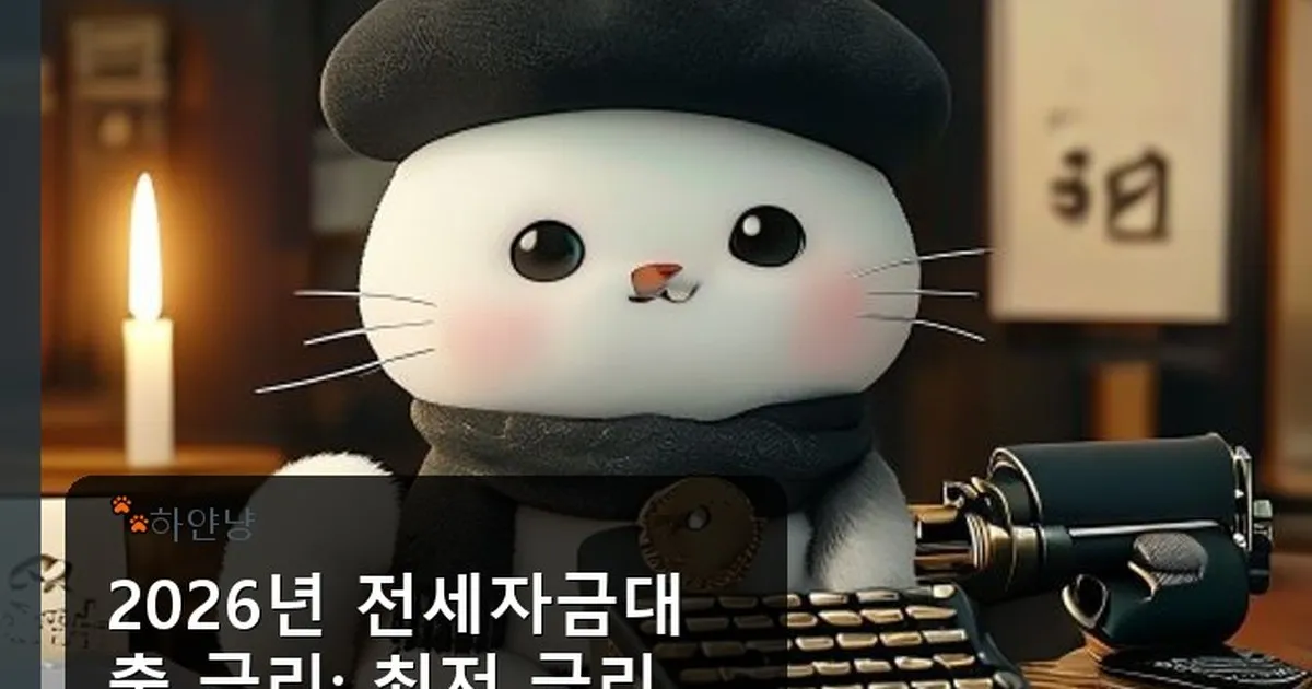 전세자금대출 금리 - chanyangyee.kr 캐릭터