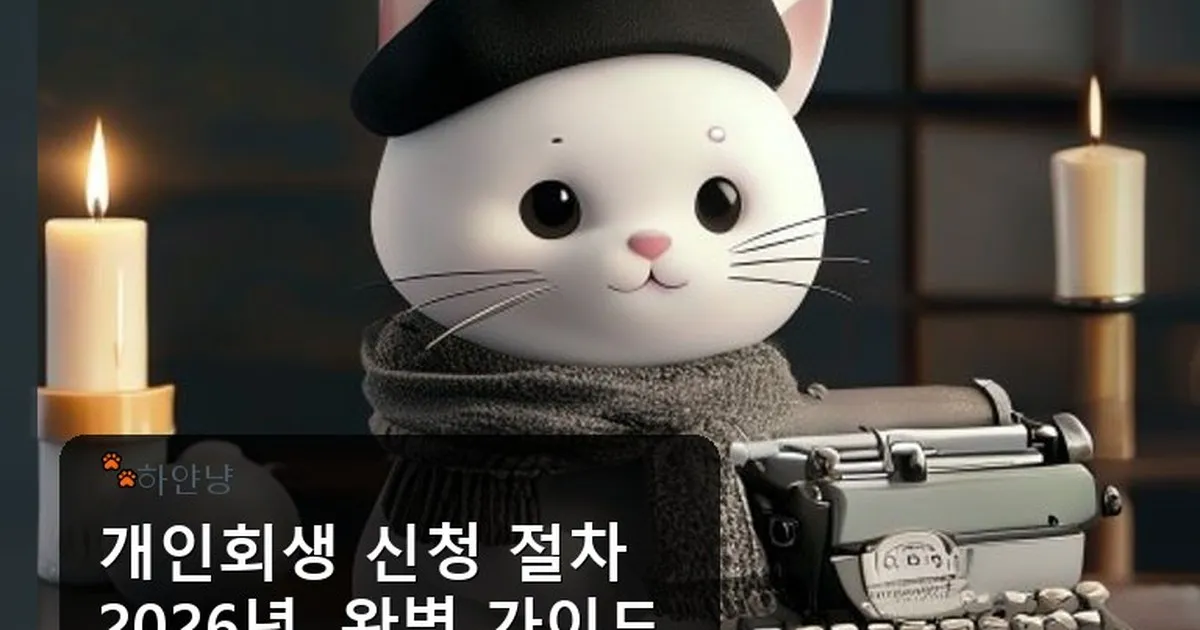 개인회생 신청 절차 - chanyangyee.kr 캐릭터