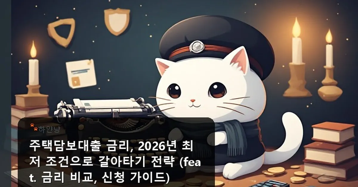 주택담보대출 금리 - chanyangyee.kr 캐릭터