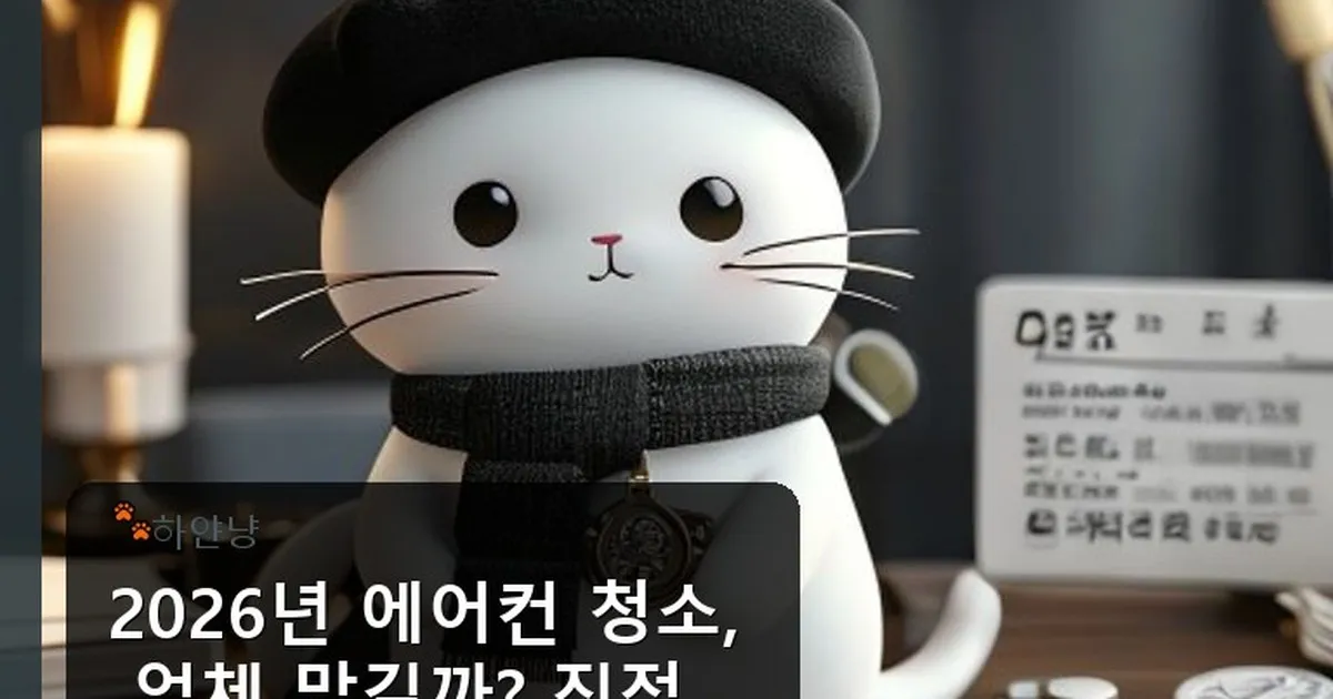 에어컨 청소 방법 - chanyangyee.kr 캐릭터