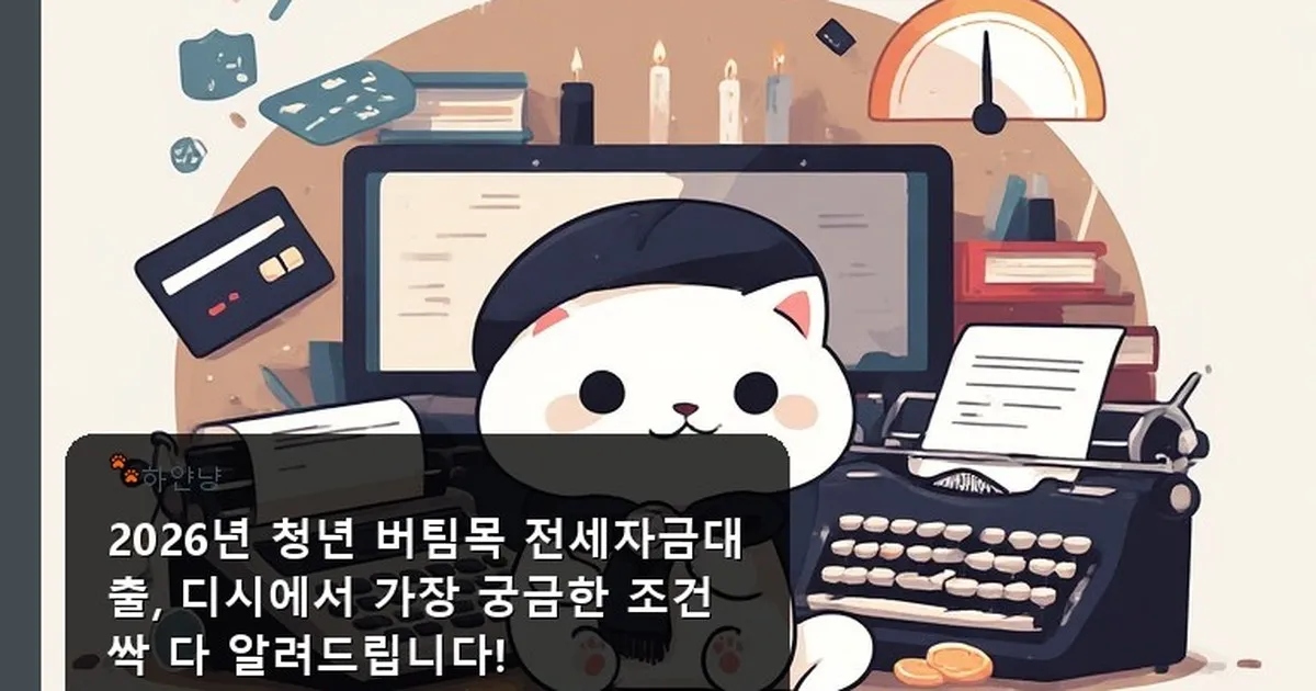 청년 버팀목 전세자금대출 조건 디시 - chanyangyee.kr 캐릭터