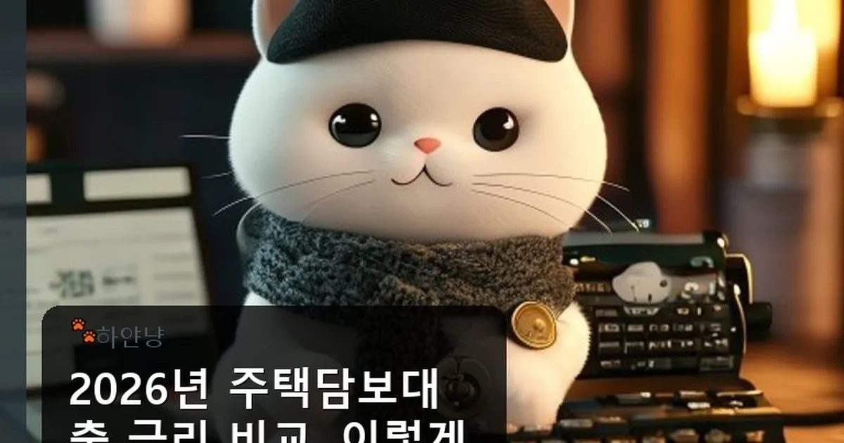 주택담보대출 금리 비교 - chanyangyee.kr 캐릭터