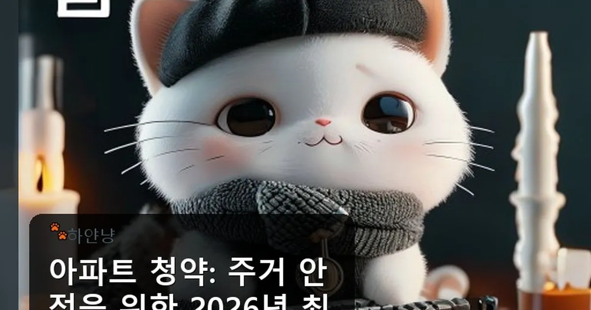 아파트 청약 - chanyangyee.kr 캐릭터