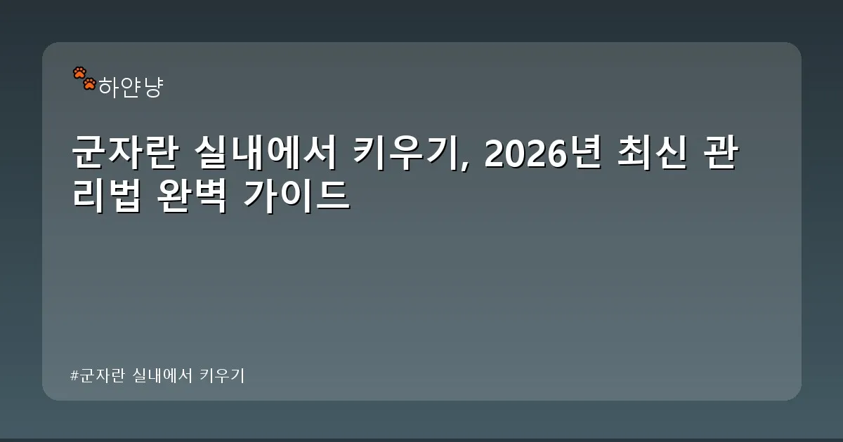 군자란 실내에서 키우기 - chanyangyee.kr 캐릭터