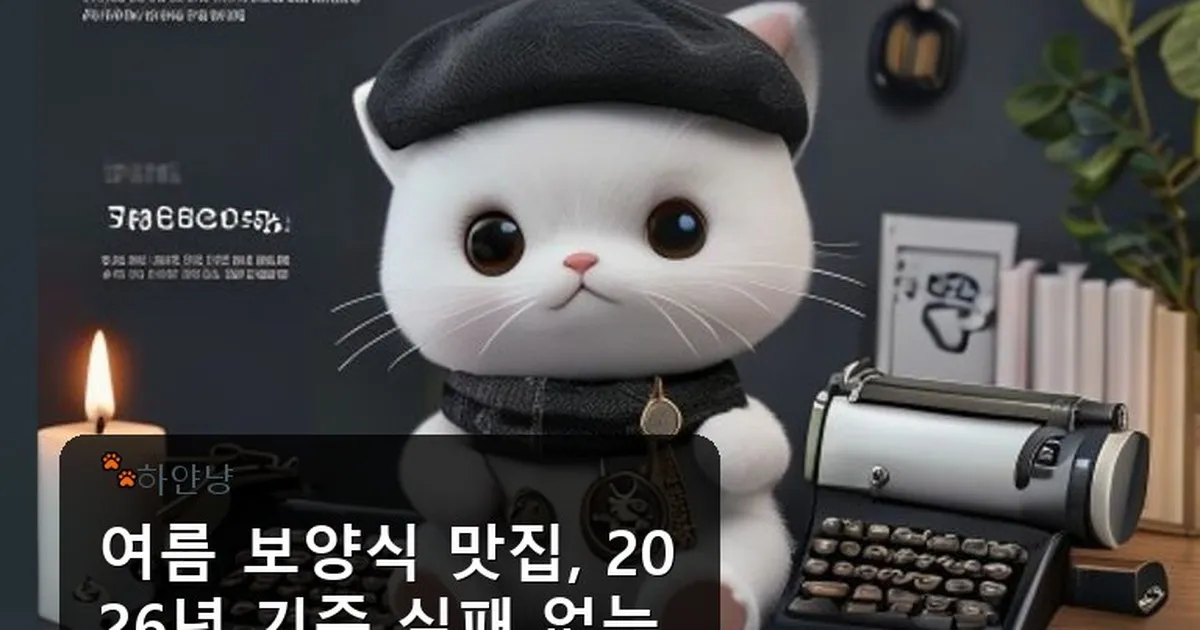여름 보양식 맛집 - chanyangyee.kr 캐릭터